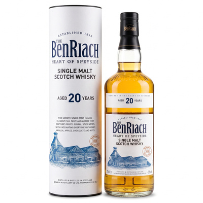 BENRIACH 20YO 43%  0,7L