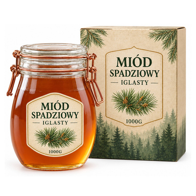 MIÓD SPADZIOWY IGLASTY 1000G