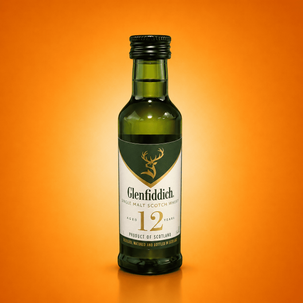 Mini WHISKY GLENFIDDICH 12YO 40% 50ML