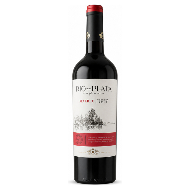 WINO RIO DE LA PLATA MALBEC 2019 13,2% 0,75L