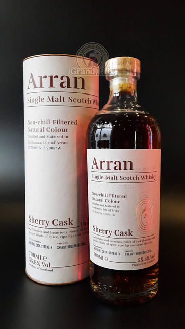 WHISKY ARRAN SHERRY CASK THE BODEGA  55,8%  0,7L