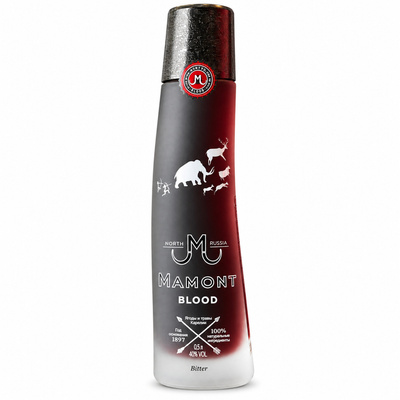 WÓDKA MAMONT BLOOD BITTER  40%  0,5L