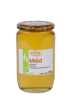 MIÓD PUCER AKACJOWY EKO 950g