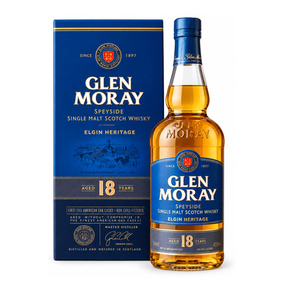 GLEN MORAY 18YO 47,2% 0,7L