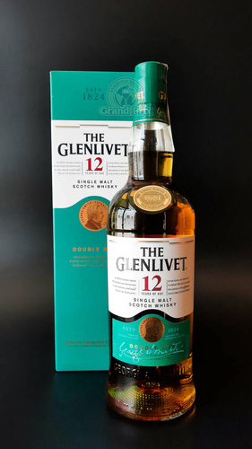 WHISKY THE GLENLIVET 12YO 40%  0,7L