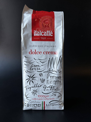 Kawa ziarnista Italcaffe Espresso Italiano Dolce Crema 1kg