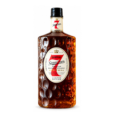 SEAGRAM'S 7 CROWN RETRO BOTTLE 40%  0,75L