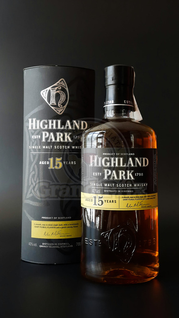 WHISKY HIGHLAND PARK 15YO 40%  0,7L