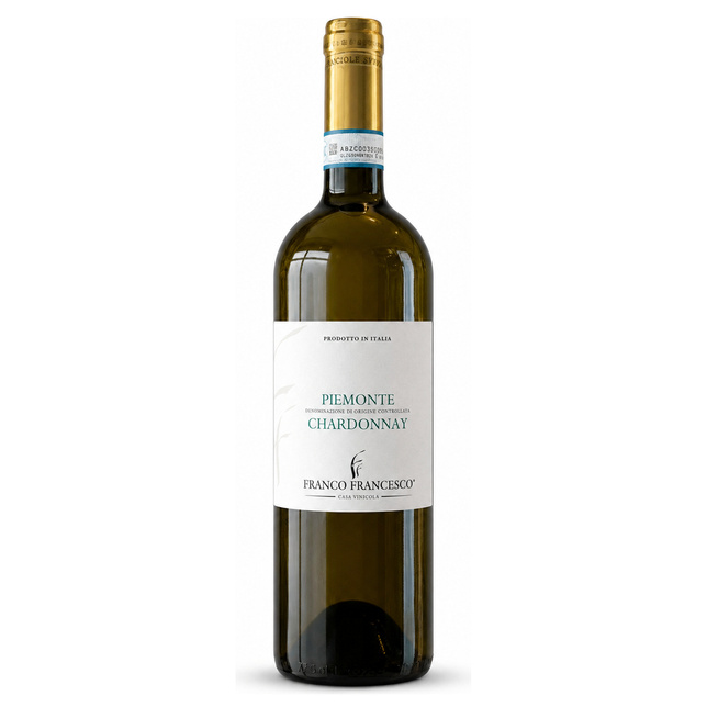 WINO PIEMONTE CHARDONNAY FRANCO FRANCESCO DOC 12,5% 0,75L
