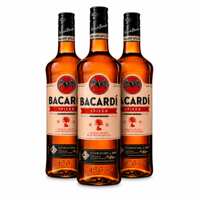 Rum BACARDI CARTA SPICED 35% 0,7l 3 butelki