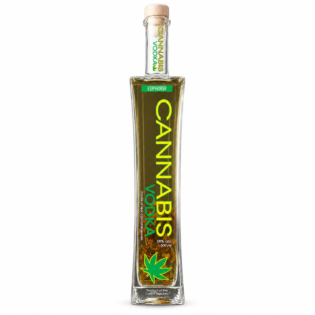 EUPHORIA CANNABIS VODKA 38% 0,5L