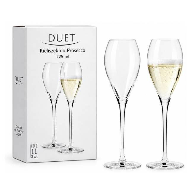 Kieliszek DUET do Prosecco 225 ml 2 szt