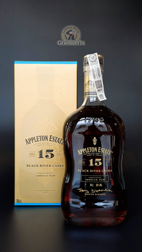 RUM APPLETON 15YO BLACK RIVER CASK 43%  0,7L