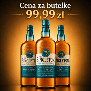 Whisky Singleton 0,7 40% MALT MASTER 3 butelki