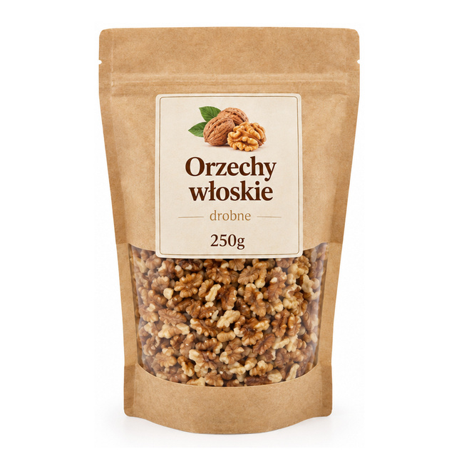 Orzechy włoskie drobne 250g