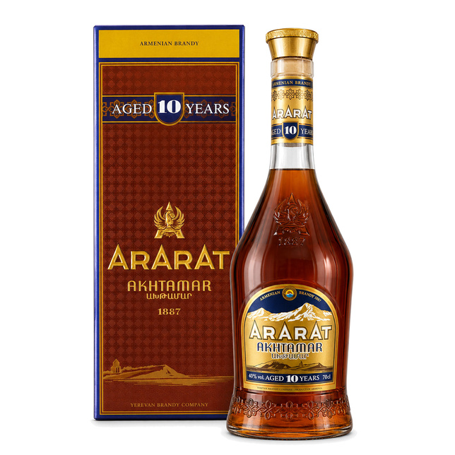 BRANDY ARARAT 10YO AKHTAMAR 40% 0,7L