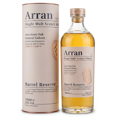 ARRAN BARREL RESERVE  43%  0,7L