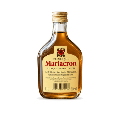 Mini brandy MARIACRON 36% 0,1L