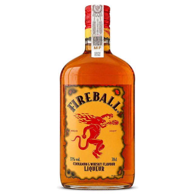 LIKIER FIREBALL CINNAMON WHISKY 33% 0,7L