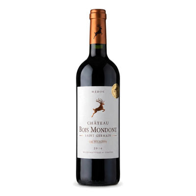 Wino Chateau Bois Mondont 2016 Cru Bourgeois Medoc AOC 0,75 L