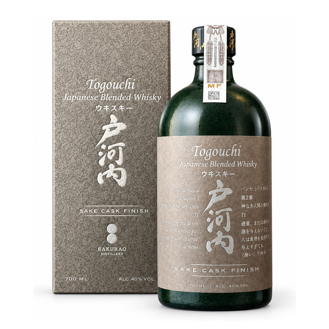 TOGOUCHI SAKE CASK FINISH 40% 0,7L