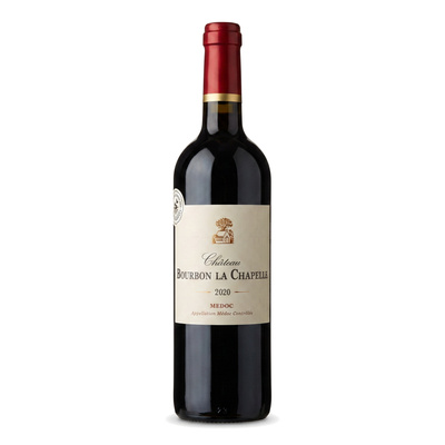 Wino Chateau Bourbon la Chapelle Medoc AOC 0,75 L