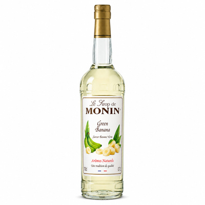 Syrop monin barmański zielony banan 0,7l