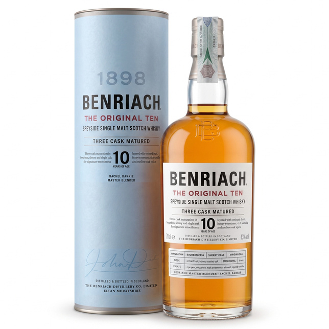 WHISKY BENRIACH 10YO 43% 0,7L