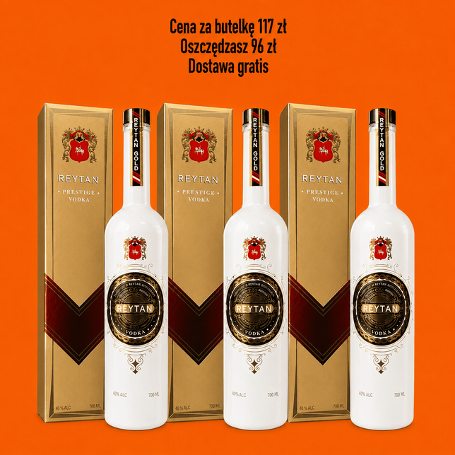 Wódka Reytan 0,7 L 40% 3 butelki