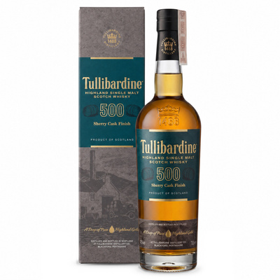 TULLIBARDINE 500 SHERRY 43%  0,7L