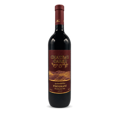 Wino Pirosmani Chateau Gareji Red Semi Dry 0,75 l