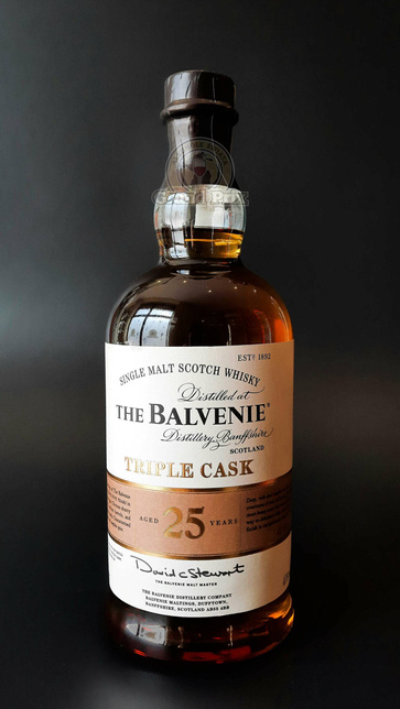 WHISKY BALVENIE  25YO TRIPLE CASK  40%  0,7L