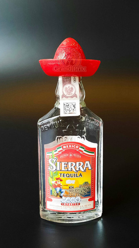 Mini TEQUILA SIERRA SILVER  35%  50ML