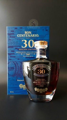 RUM CENTENARIO SOLERA 30YO  40%  0,7L
