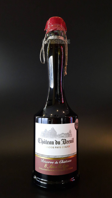 CALVADOS  CHATEAU DU BREUIL 8YO 40% 0,7L