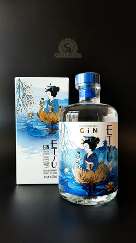 ETSU HANDCRAFTED JAPANESE GIN  43%  0,7L