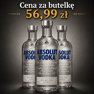 Wódka ABSOLUT Blue 40% 0,7l  6 butelek