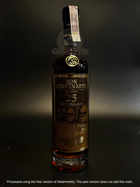 RUM CENTENARIO SOLERA 25YO 40% 0,7L