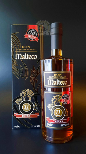 RUM MALTECO 11YO TRIPLE 1 55,5%  0,7L