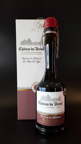 CALVADOS  CHATEAU DU BREUIL 8YO 40% 0,7L