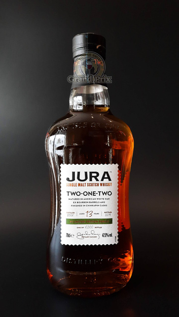 WHISKY JURA 13YO TWO-ONE-TWO 47,5%  0,7L