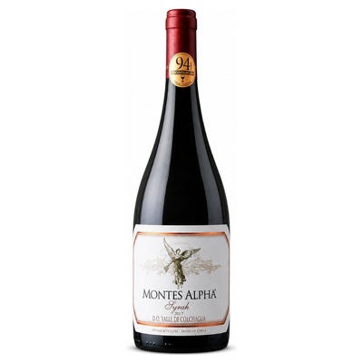 MONTES ALPHA SYRAH 14,5% 0,75l