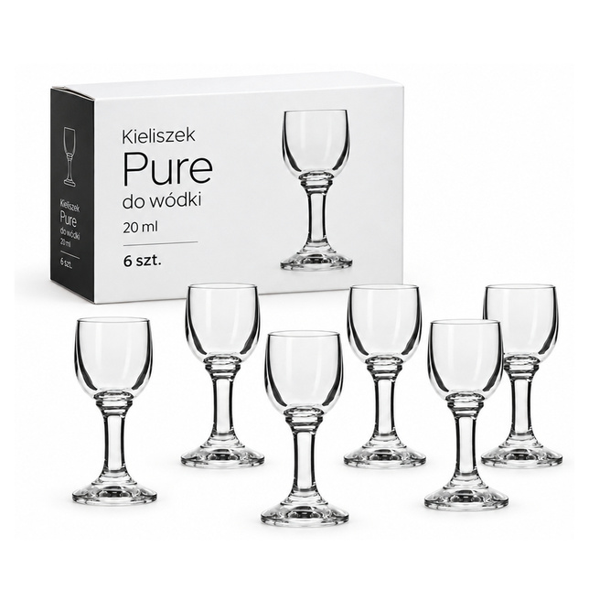 Kieliszek Pure do wódki 20 ml 6 szt