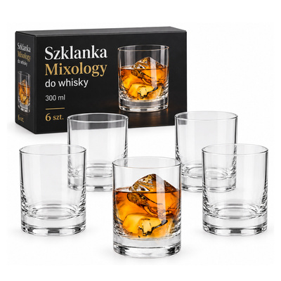 Szklanka  Mixology do whisky 300 ml 6 szt