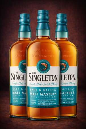 Whisky Singleton 0,7 40% MALT MASTER 3 butelki