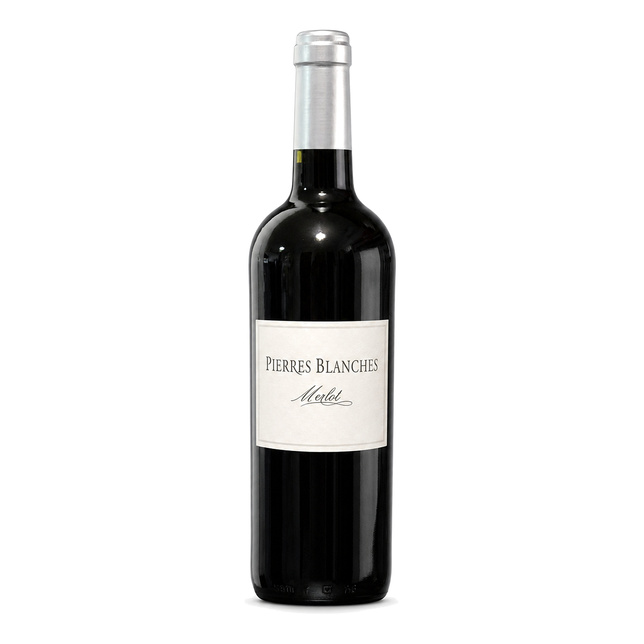 Wino Pierres Blanches Merlot IGP 0,75 L