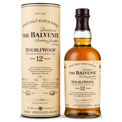 WHISKY BALVENIE 12YO DOUBLE WOOD 40% 0,7L