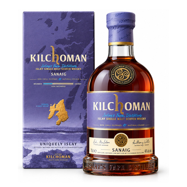 KILCHOMAN SANAIG 46% 0,7L