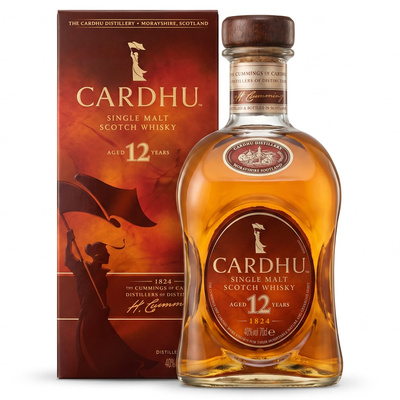 WHISKY CARDHU 12YO 40% 0,7L