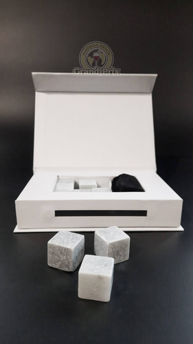 Whisky stones Kamienie lodowe - zestaw premium